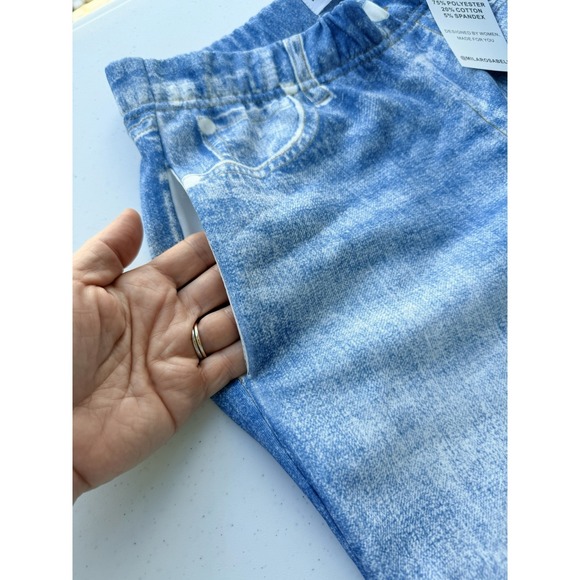 The VIRAL Denim Sweatpant Jeans Small Mila Rosabella Wide Leg High Waisted Jean - Picture 4 of 7